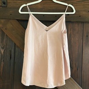 Pink dress tank